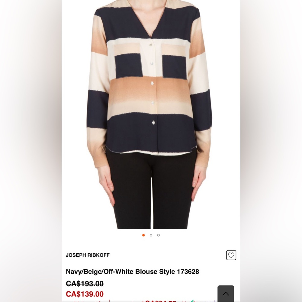Joseph Ribkoff Blouse - Picture 12 of 15